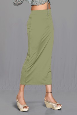 DRESQUE STORE Solid Women Pencil Light Green Skirt