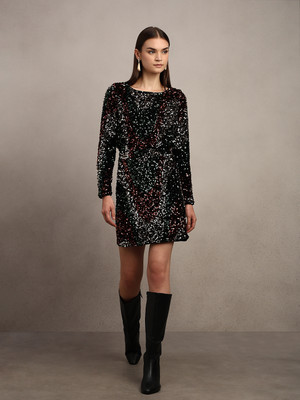 VERO MODA Embellished Women A-line Multicolor Skirt