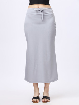 SHIVSHAKTI GREY FISHCUT_XXL Nylon Blend Petticoat(XXL)
