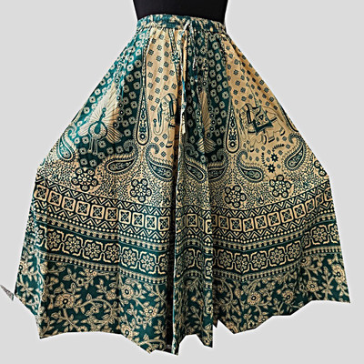 MF CREATION Printed Women Flared Multicolor Skirt