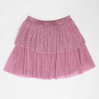 Pantaloons Junior Self Design Girls A-line Pink Skirt