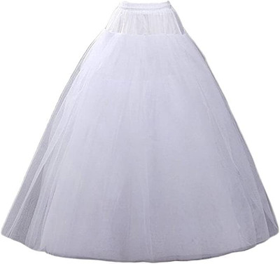 KCM FASHION 2-LAYER-SKIRT Net Petticoat(6XL)