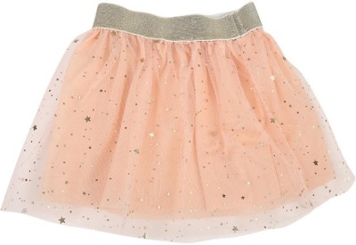 V-MART Embellished Baby Girls Regular Pink Skirt