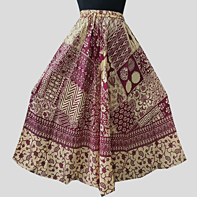 yarendra export Printed Women Flared Multicolor Skirt
