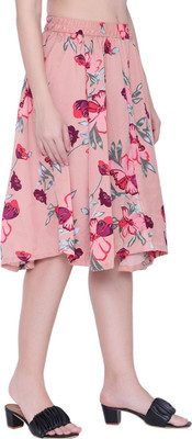 MAIYYAA COLLECTION Floral Print Women A-line Multicolor Skirt