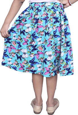 ANISHAN FASHION TRENDZ Solid Baby Girls A-line Black Skirt