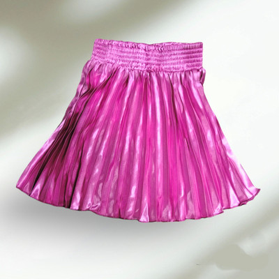 ketan Abstract Girls Regular Pink Skirt