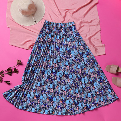 LookShine Printed Women A-line Multicolor Skirt