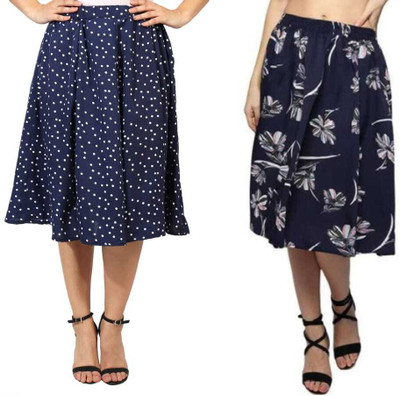 MAIYYA COLLECTION Printed Women A-line Multicolor Skirt