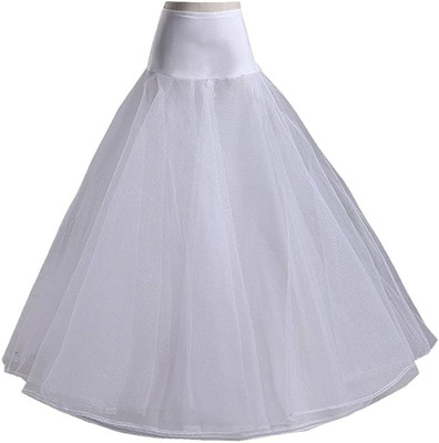 Seraphin Collections Solid Women A-line White Skirt