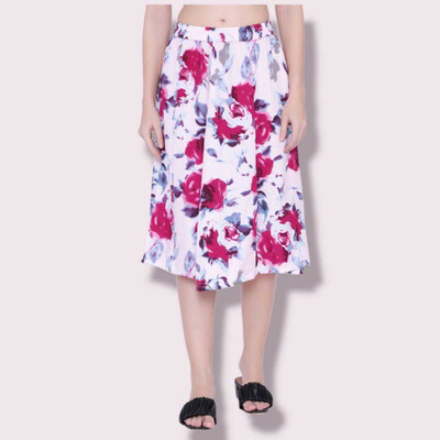 PRABHNOOR Printed Women A-line Multicolor Skirt