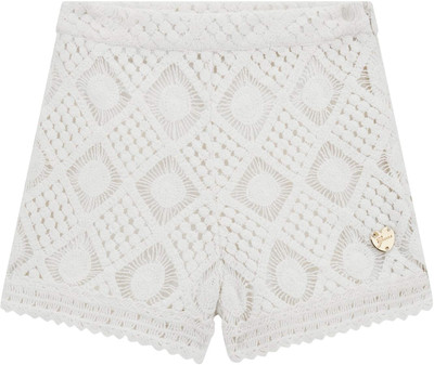 GUESS Solid Girls A-line White Skirt