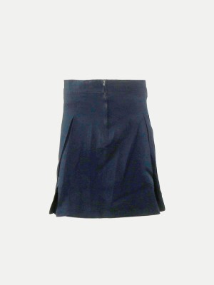 radprix Solid Girls Skorts Dark Blue Skirt