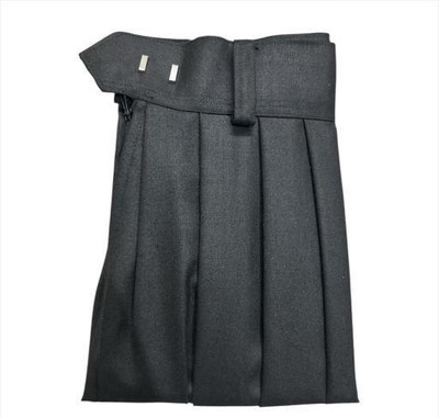 OSD Solid Girls Regular Black Skirt