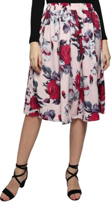 MAIYYAA COLLECTION Printed Women A-line Multicolor Skirt