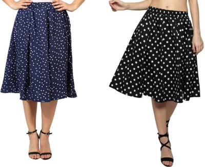 MAIYYAA COLLECTION Printed Women A-line Multicolor Skirt