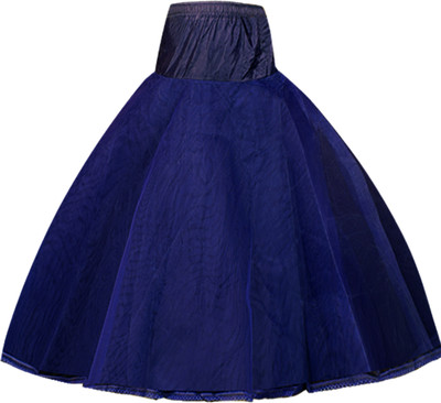 MGWCOLLECTION Solid Women Flared Blue Skirt