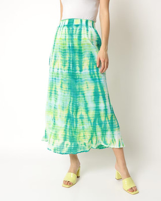 Sakura Dyed Women Regular Multicolor Skirt