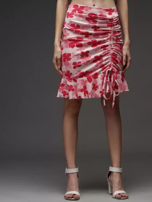 TANDUL Printed Women Flared Multicolor Skirt