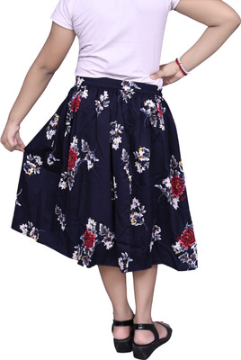 ANISHAN FASHION TRENDZZ Solid Baby Girls A-line Black Skirt