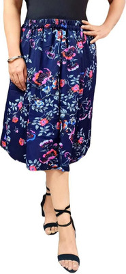 MAIYYAA COLLECTION Floral Print Women A-line Multicolor Skirt