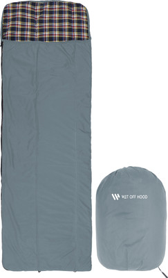 Wet Off Hood Perfect Bonfire Camping Trips, Travel, Trekking, sleepovers beds for Winter Sleeping Bag(Grey)