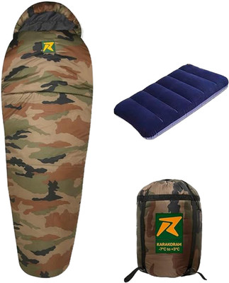 Rocksport Karakoram -7°C to +3 °C, (Camouflage, 2.5 Kg) Sleeping Bag