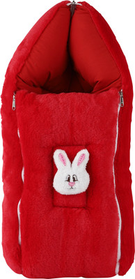VoiDrop Baby Carrying & Sleeping Bag, Bedding For Babies 0-6 Months 3 in 1 Bed Solid(Fabric, Red)