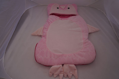 safe n cute Supersoft Wearable Swaddle Wrapper for new born baby Sleeping Bag(Pink)