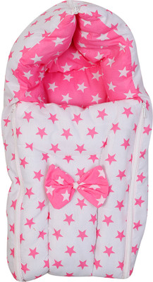 OLENE Stars Printed Sleeping Bag With Mattress For 0-6 Months Baby Soft & Comfortable Sleeping Bag