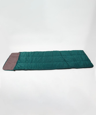 The Dry Cape TrekPro 300 GSM Nylon Sleeping Bag for Adults Sleeping Bag(Green)