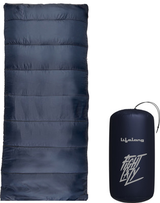 Lifelong Sleeping Bag for Adults - Winter Sleeping Bags Temperatures 4°C to 10°C Sleeping Bag(Blue)