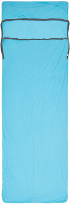 Sea To Summit Breeze Sleeping Bag Liner - Rectangular with Pillow Sleeve Sleeping Bag(Blue)