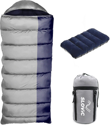 SLOVIC Camping Sleeping Bag (0° To 10°C) With Pillow | Ideal For Rs. 1199 @ 45 %