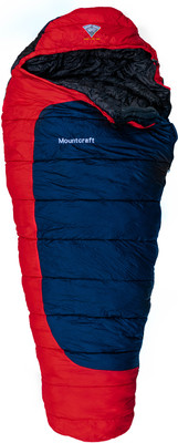 Mountcraft NightTec 1000- 10 Degree Sleeping Bag for Harsh Winters| Blue & Red Sleeping Bag(Red, Blue)