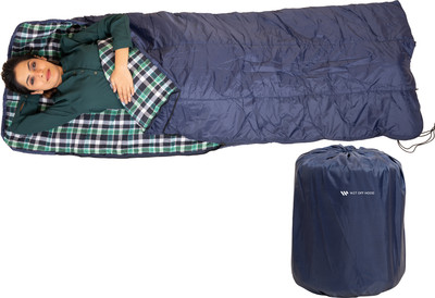 Wet Off Hood sleeping bag for adults men (navy) Sleeping Bag