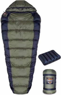 RHINOKraft Mummy Olive Light Weight Water Resistant Sleeping Bag