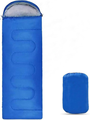 Nawbeda Outdoors Blue Large Sleeping Bag for Travel & Camping Sleeping Bag, 20 to 25 C Sleeping Bag(Blue)