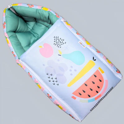 Frido Baby Sleeping Bag 3in1 Cotton Comfortable For New Born Baby Carry Bag 0-12 Month Sleeping Bag(Green)