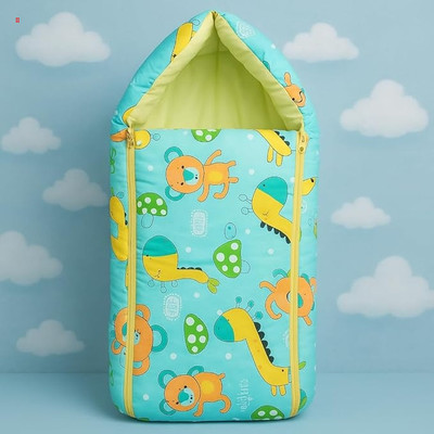 Baby Desire 3 in 1 Baby Bed, Baby Bedding for New Born & Carry Nest, Cotton Sleeping Bag(Multicolor)