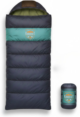 RHINOKraft Ultra Light 0 Degree Envelope Reliance Cotton Fibre Olive Sleeping Bag