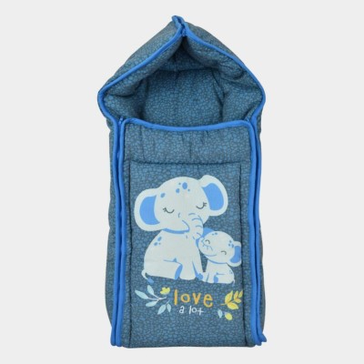 TIDY SLEEP 0-6 Months New Born Baby Cotton Carry Bag/Sleeping Bag Sleeping Bag(Blue)