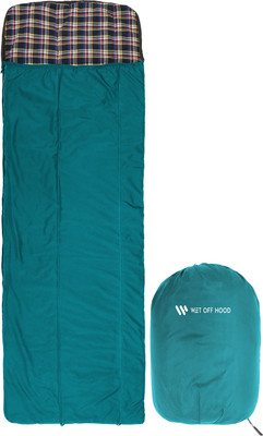 Wet Off Hood Perfect Bonfire Camping Trips, Travel, Trekking, sleepovers beds for Winter Sleeping Bag(Green)