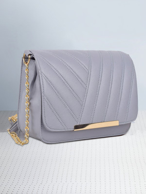 Ross Brown Grey Sling Bag FOR WOMEN