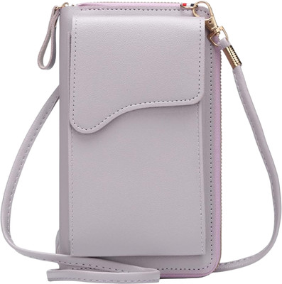 MOMISY Purple Sling Bag Mobile Bag