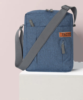 facto Men Blue Hand-held Bag