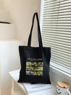 THE SACK CO Women Black Tote