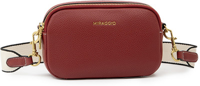 Miraggio Red Sling Bag Beck Crossbody Bag