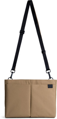DailyObjects Beige Sling Bag Pivot Sling Bag - Sand