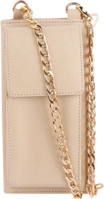 Spyrse Beige Sling Bag women mobile pouch